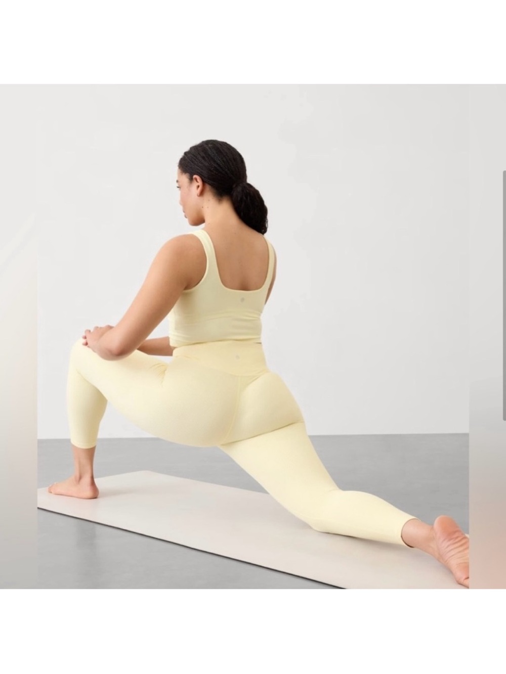 Athleta Transcend Rib High Rise 7/8 Legging - Picture 2 of 6